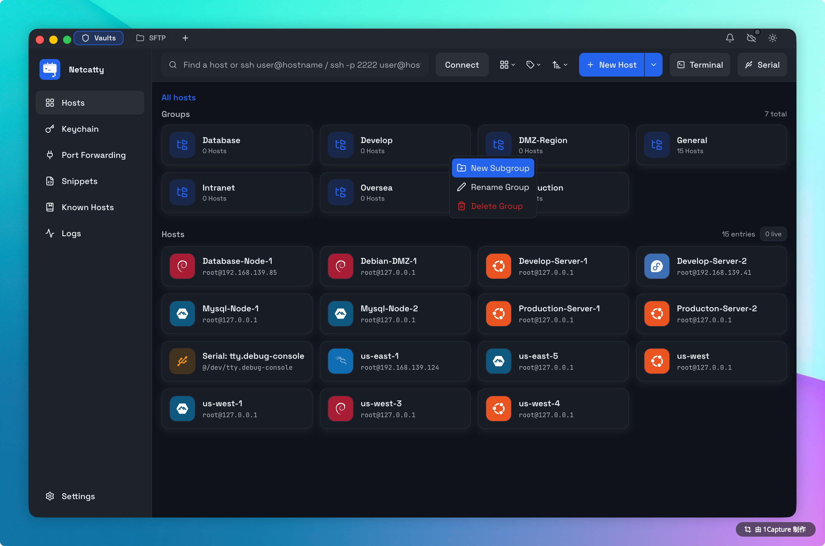 深度嵌套文件夹结构示例